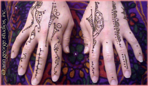 original tribal henna tattoo